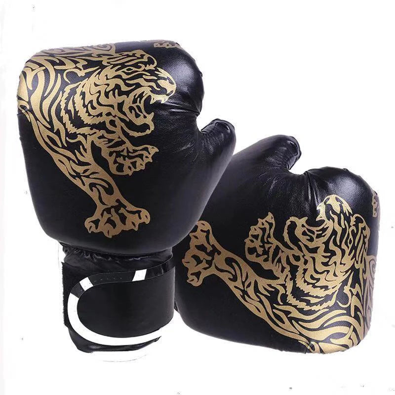 Boxing Glove Leather Kickboxing Protective Glove Kids Children Punching Training Sanda Sports Supplies Kids Boxing Gloves