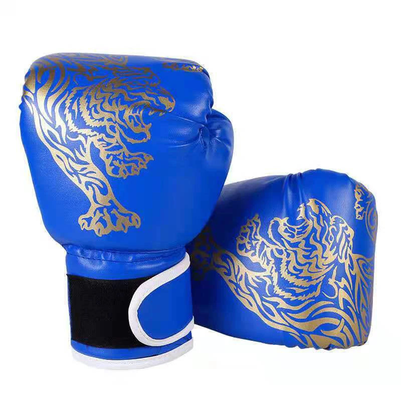 Boxing Glove Leather Kickboxing Protective Glove Kids Children Punching Training Sanda Sports Supplies Kids Boxing Gloves